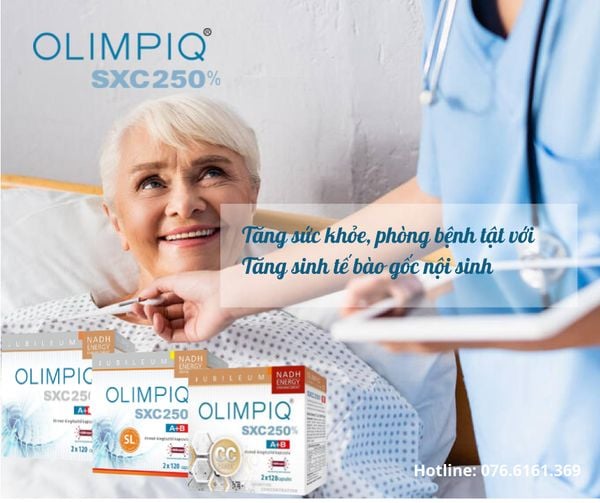 Olimpiq SXC 250% CC có tác dụng tốt với việc tái tạo tế bào, phục hồi các bộ phận trong cơ thể