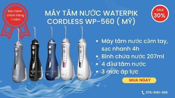 Máy Tăm Nước Waterpik WP-560