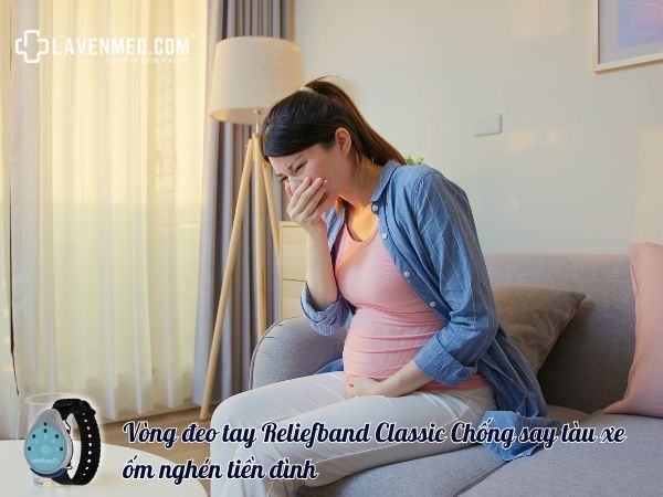 Reliefband® là thiết bị đeo tay giúp giảm nhanh chóng triệu chứng buồn nôn, nôn mửa mà không cần thuốc.