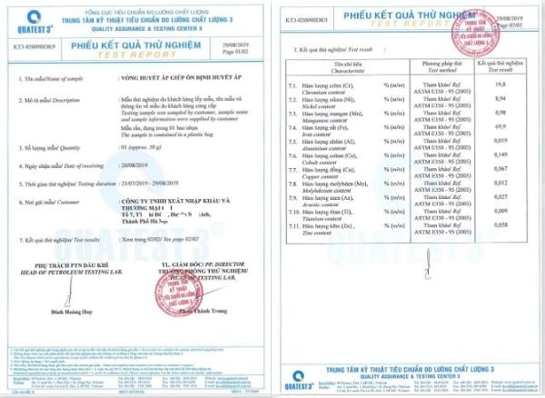 Vòng điều hòa huyết áp Toma 9MF - Vòng cổ nam Hỗ trợ sức khỏe với lực từ của nam châm vĩnh cửu.
