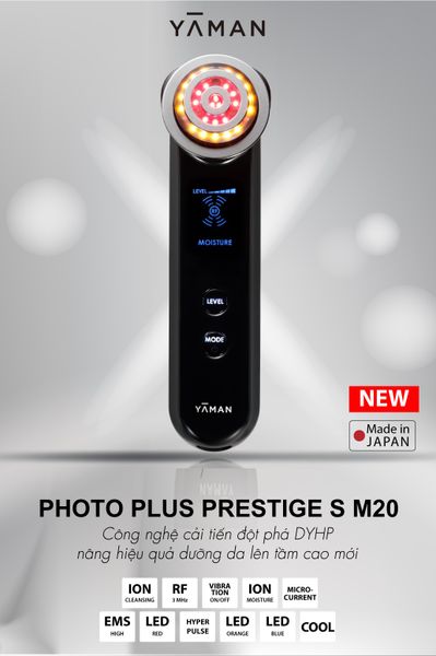 Máy chăm sóc da mặt Yaman Photo Plus Prestige S M20 với công nghệ cải tiến đột phá DYHP