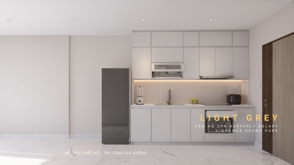 CĂN HỘ 2PN BEVERLY SOLARI TROPICAL – MÀU LIGHT GREY TRANG NHÃ