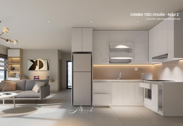 Căn hộ mẫu 2PN+ Vinhomes Grand Park - Mẫu 2