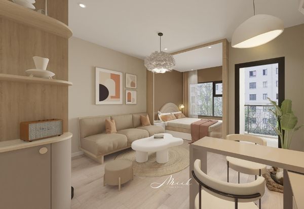 Căn hộ Studio tại The Beverly Vinhomes Grand Park - Wabisabi style