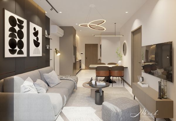 Căn hộ 2PN tại The Beverly Vinhomes Grand Park - Urban style