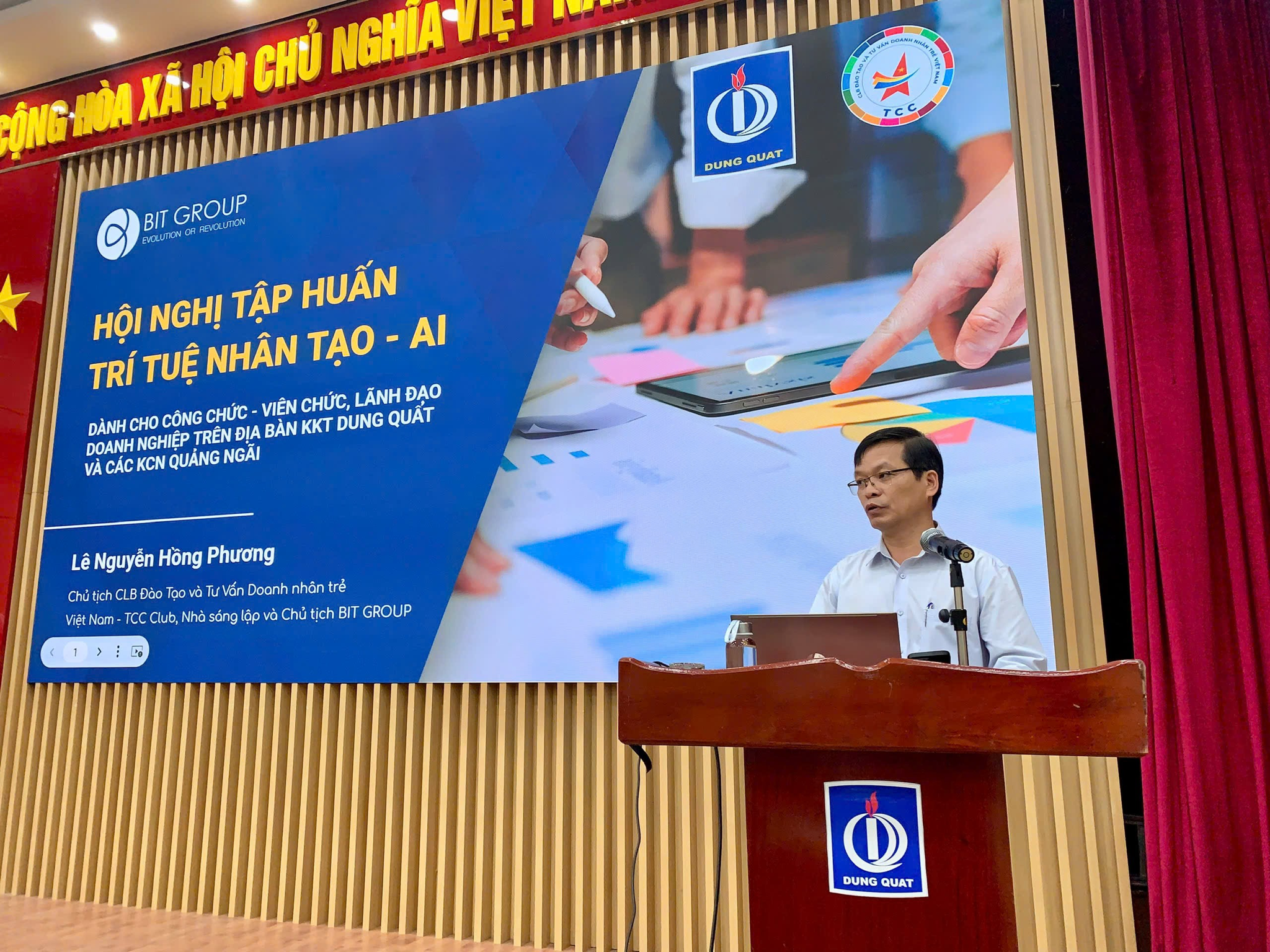 Tập huấn ứng dụng AI cho công chức, viên chức, doanh nghiệp