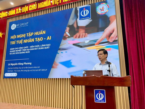 Tập huấn ứng dụng AI cho công chức, viên chức, doanh nghiệp