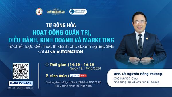 Làm thế nào để bắt đầu áp dụng tự động hóa vào công việc quản trị, điều hành, kinh doanh và marketing?