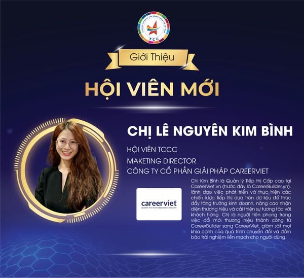 Chị Lê Nguyên Kim Bình – Hội viên TCCC
