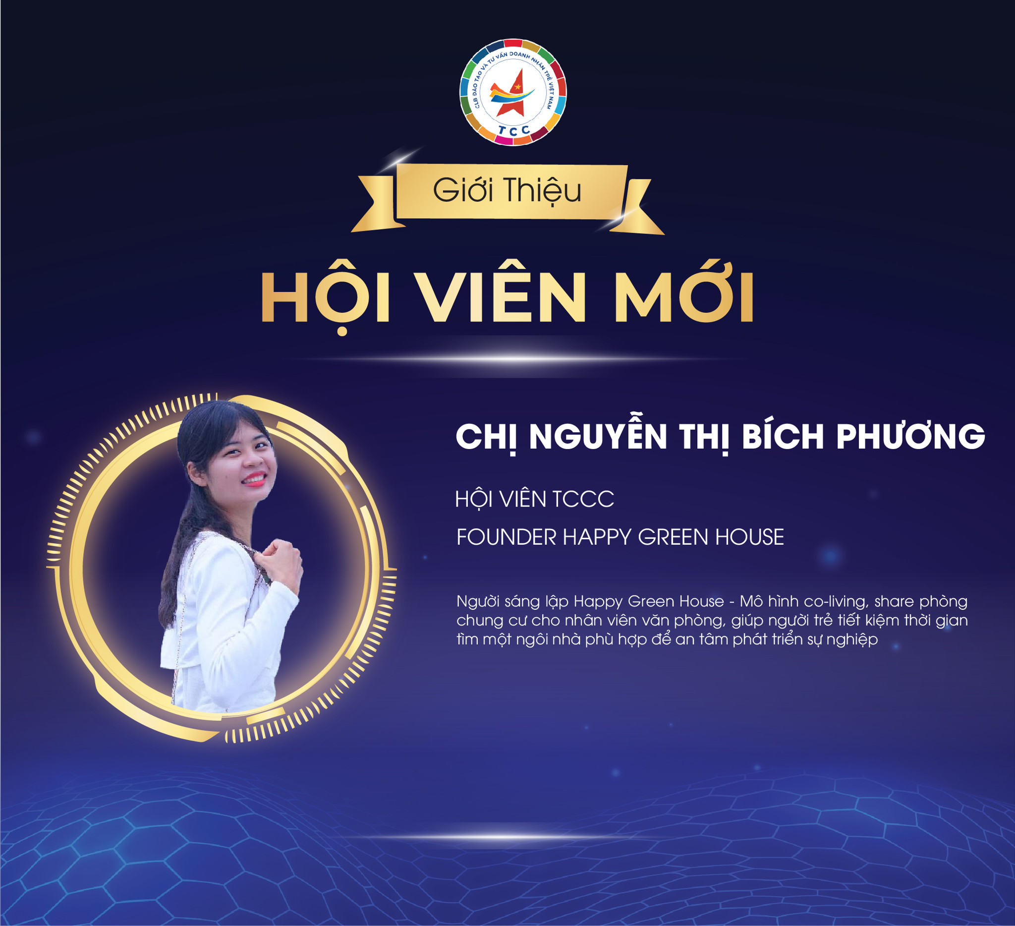 Chị Nguyễn Thị Bích Phương – Hội viên TCCC
