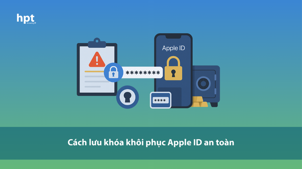 Cách lưu khóa khôi phục Apple ID an toàn