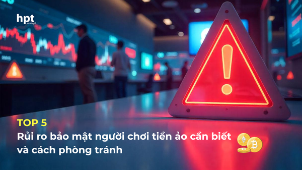 Top 5 rủi ro bảo mật người chơi tiền ảo cần biết và cách phòng tránh