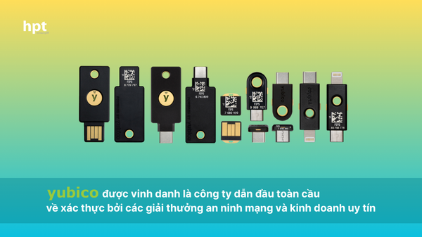 Yubico được vinh danh là công ty dẫn đầu toàn cầu về xác thực bởi các giải thưởng an ninh mạng và kinh doanh uy tín