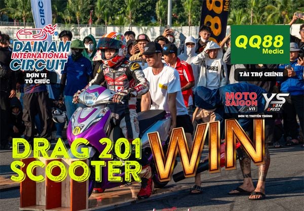 FUN RACE BATTLE SCOOTER 2025 Thành công vang dội mở màn cho kỷ nguyên Drag 201m chuyên nghiệp