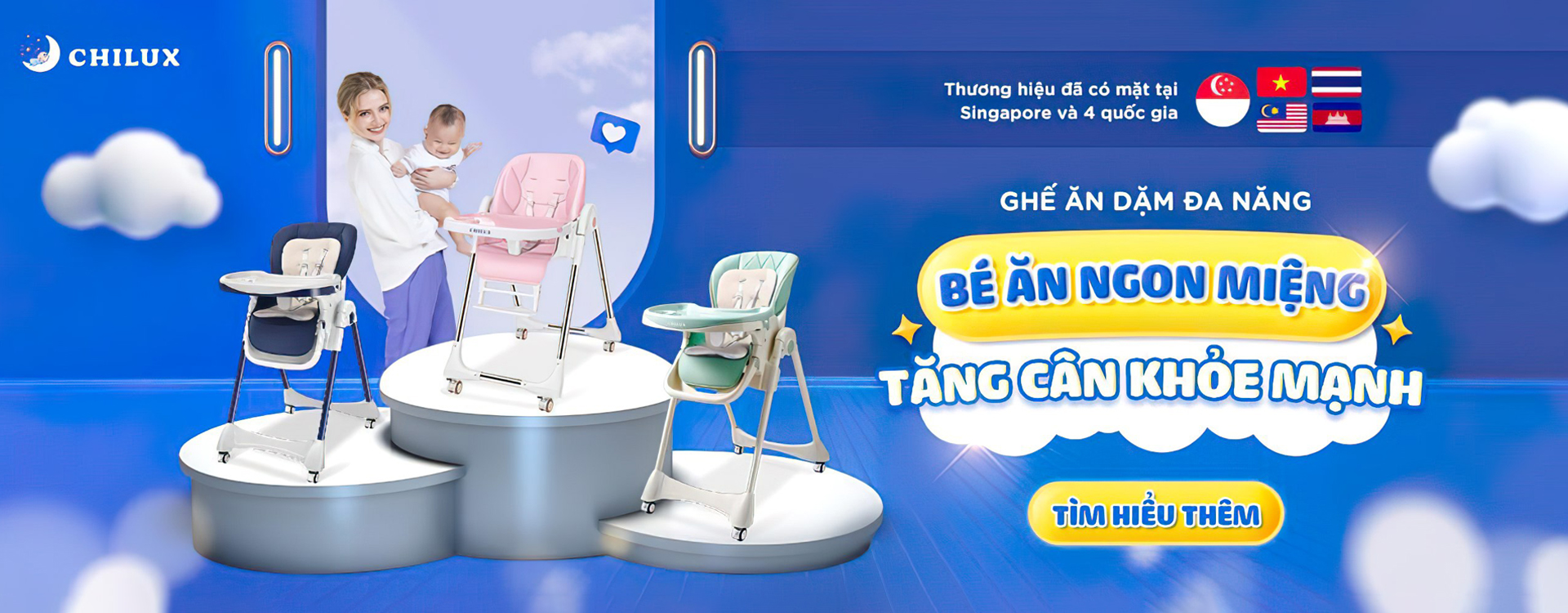 Ghế Ăn Dặm Cho Bé