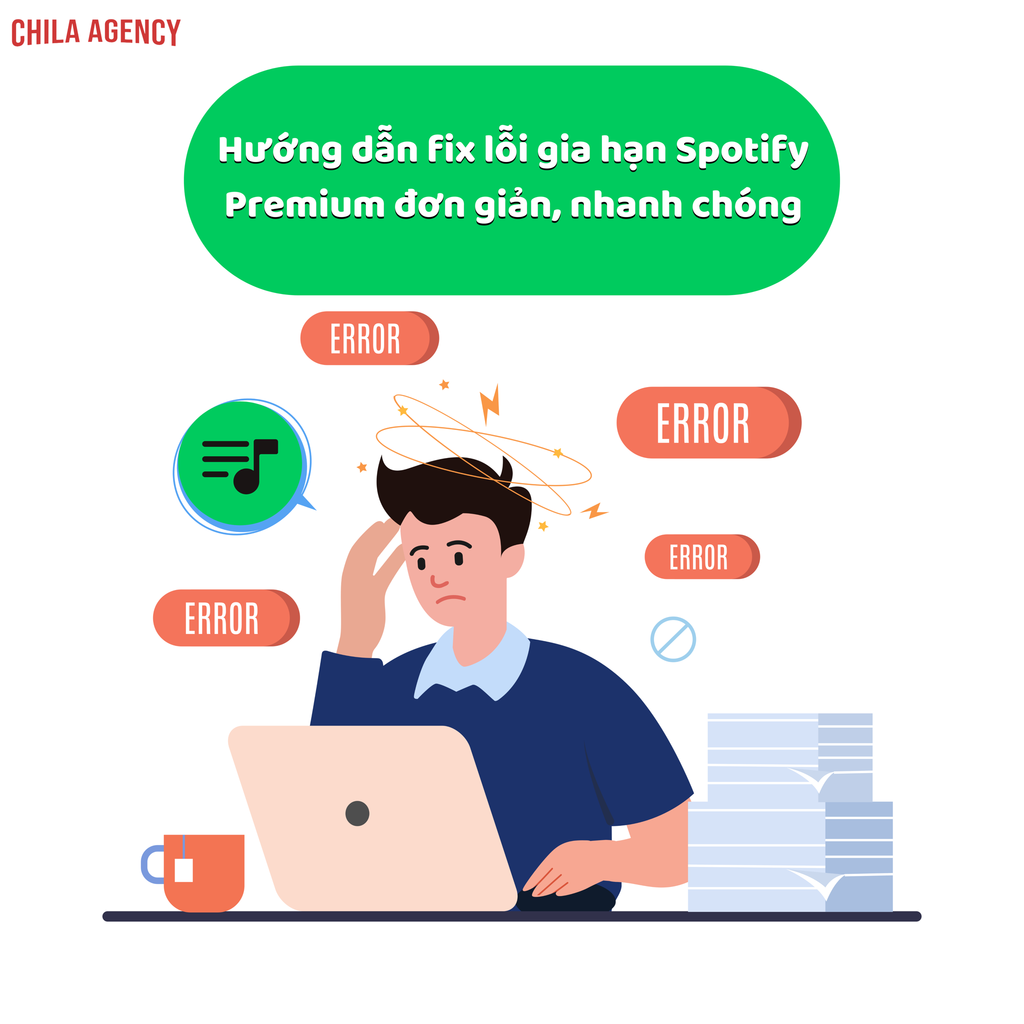 Hướng dẫn fix lỗi gia hạn Spotify Premium đơn giản, nhanh chóng