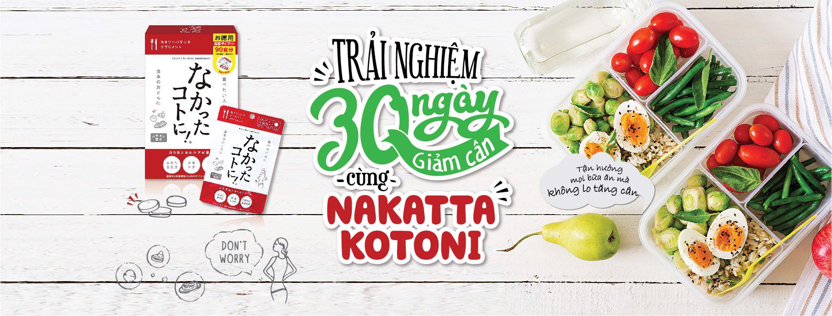 Tham gia trải nghiệm 30 ngày cùng Nakatta Kotoni nhận ngay giải thưởng lên đến 3,5 triệu đồng