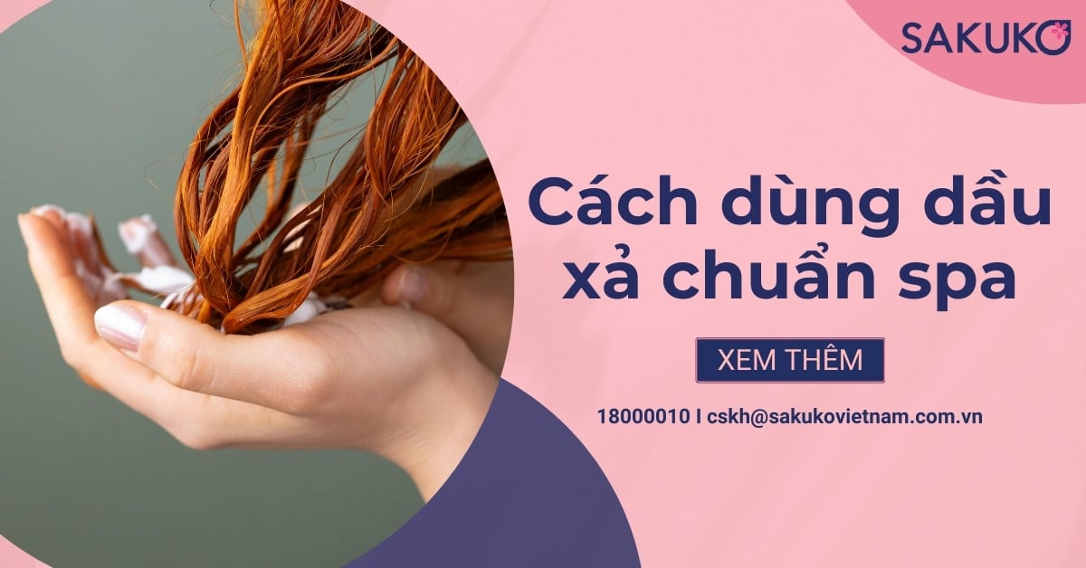 Chuyên gia gội đầu tiết lộ cách dùng dầu xả chuẩn spa