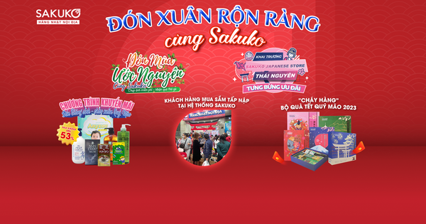 ĐÓN XUÂN RỘN RÀNG - NGẬP TRÀN HẠNH PHÚC CÙNG SAKUKO