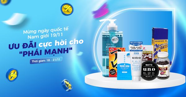 MỪNG QUỐC TẾ NAM GIỚI 19/11 - APP SAKUKO ƯU ĐÃI CỰC HỜI DÀNH CHO CÁC QUÝ ÔNG