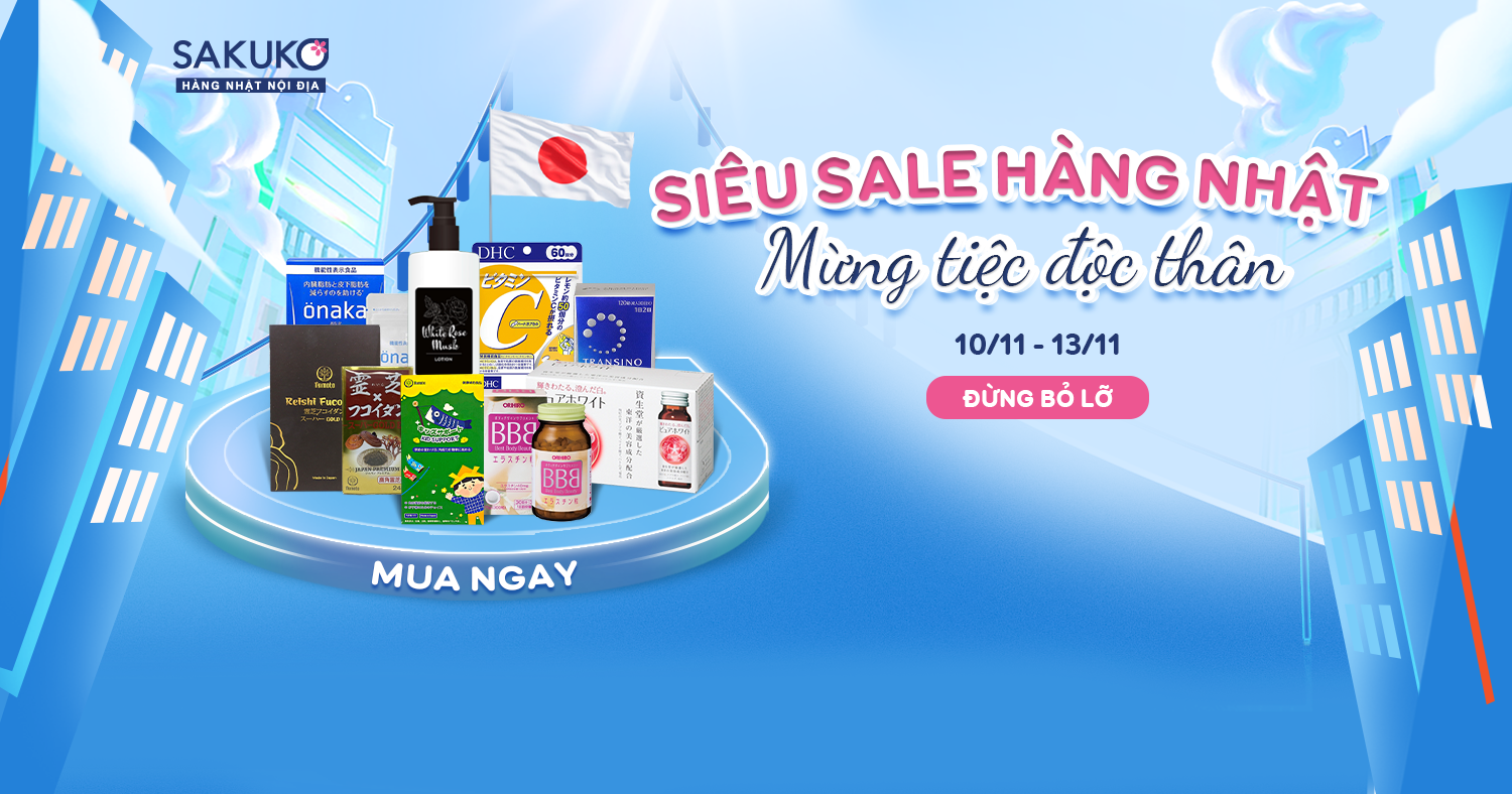 MỪNG TIỆC ĐỘC THÂN 11/11, APP SAKUKO TẶNG BẠN HÀNG NGÀN ƯU ĐÃI