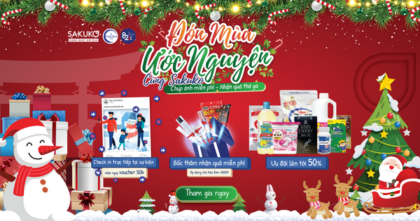 THÁNG 12 GÕ CỬA - CÙNG LAN TOẢ HY VỌNG TRONG CHUỖI SỰ KIỆN OFFLINE TẠI SAKUKO