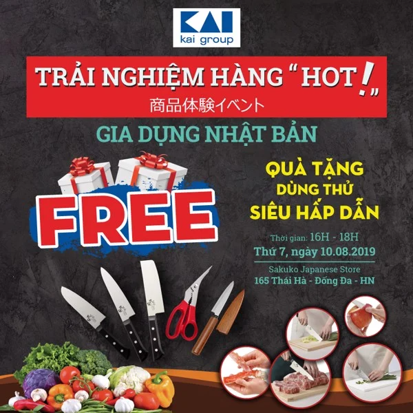 KAI – THƯƠNG HIỆU DAO KÉO SỐ 1 NHẬT BẢN TRÊN HÀNH TRÌNH CHINH PHỤC KHÁCH HÀNG.