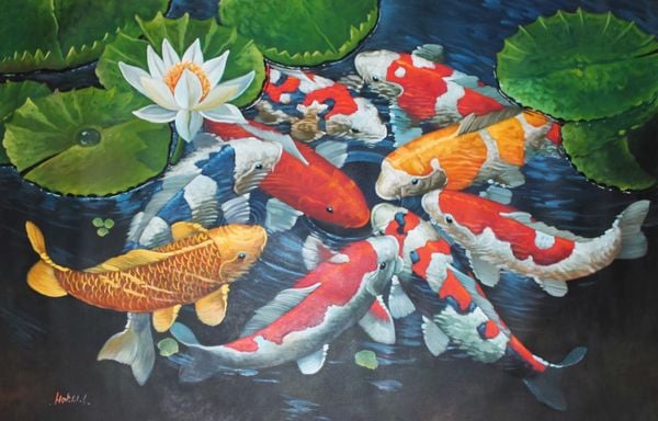 Biểu tượng cá Koi (鯉) trong văn hoá 