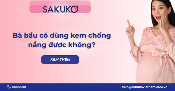 Đang mang bầu có dùng kem chống nắng được không?
