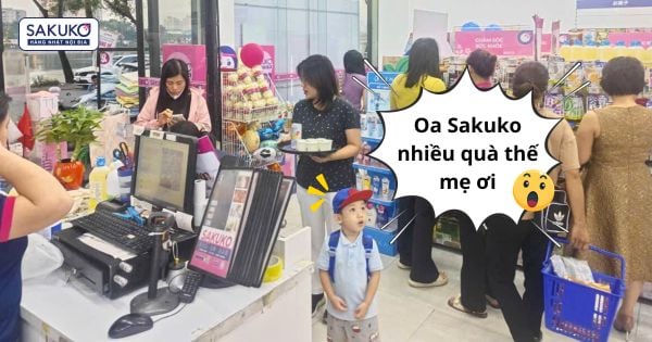 Ghé chơi Sakuko Linh Đàm cuối tuần, nhận quà bao la