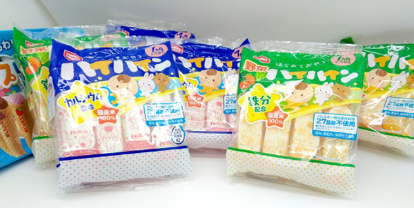 Loại bánh ăn dặm cho bé 7 tháng của Nhật tốt và lưu ý khi chọn