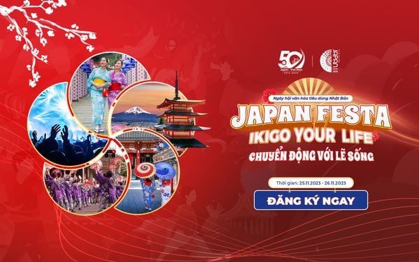 CHÍNH THỨC MỞ CỔNG ĐĂNG KÝ GIAN HÀNG JAPAN FESTA 2023