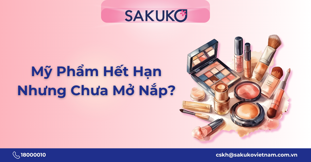 Mỹ phẩm hết hạn nhưng chưa mở nắp thì còn dùng được không? Cách nhận biết