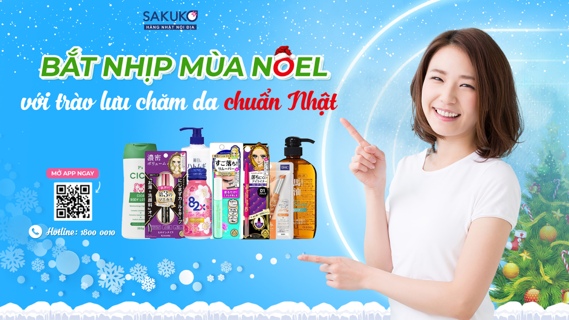 Bắt nhịp mùa Noel với trào lưu chăm da chuẩn Nhật