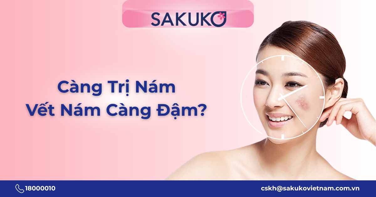 Vì Sao Sử Dụng Kem Trị Nám Thì Các Vết Nám Lại Đậm Hơn? Giải Pháp