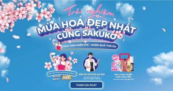Tháng của phái đẹp: Cùng Sakuko đón 