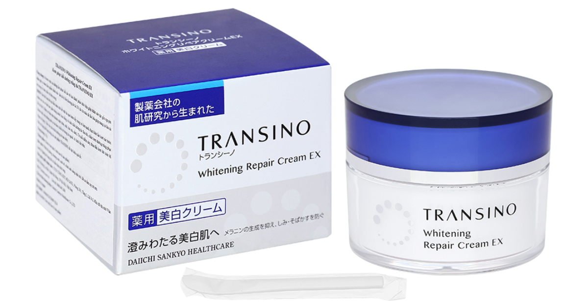 Review chân thực kem trị nám Transino của Nhật ban ngày & ban đêm