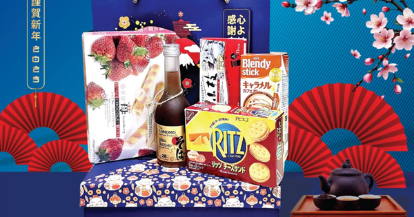 Giỏ quà tết Nhật Bản 2025 cao cấp, giá tốt, chính hãng nội địa Nhật