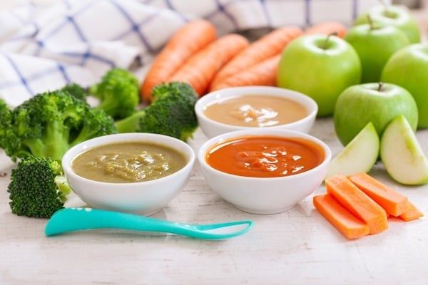 3+ thực đơn ăn dặm cho bé 6 tháng tuổi tăng cân trong 30 ngày