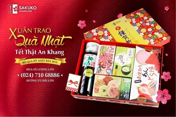 XUÂN TRAO QUÀ NHẬT – TẾT THẬT AN KHANG VỚI BỘ QUÀ TẾT TỪ SAKUKO JAPANESE STORE