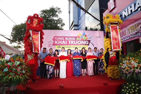 SAKUKO VIỆT NAM KHAI TRƯƠNG SIÊU THỊ THỨ 2 TẠI TỈNH VĨNH PHÚC - SAKUKO FAMILY PHÚC YÊN