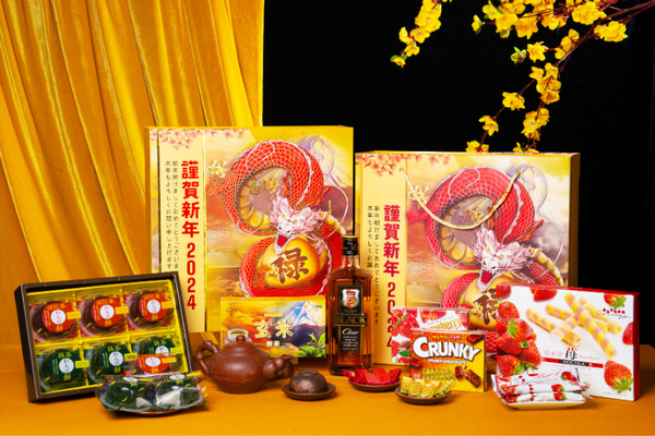 Top giỏ quà Tết biếu tặng sếp ấn tượng, ý nghĩa xuân Giáp Thìn 2024