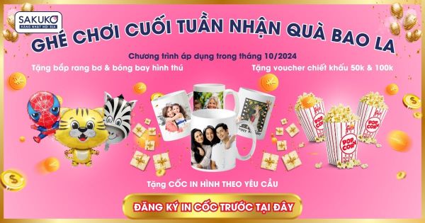 Tháng 10/2024 bùng nổ sự kiện TẶNG QUÀ CUỐI TUẦN