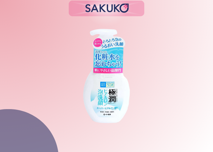 HADA LABO - Sữa rửa mặt tạo bọt cấp ẩm (160ml)