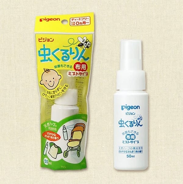 Xịt muỗi Pigeon có mùi hương từ các tinh dầu tự nhiên trong sản phẩm.