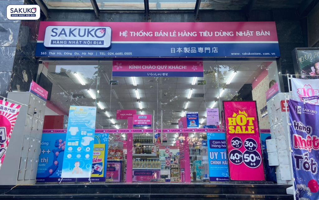 Yên tâm chọn mua mỹ phẩm Nhật Bản chính hãng, giá tốt tại Sakuko Store.