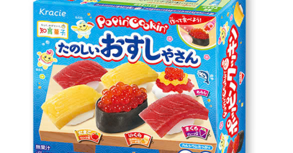 Kẹo sáng tạo sushi 28.5g mang lại trải nghiệm sáng tạo cho bé