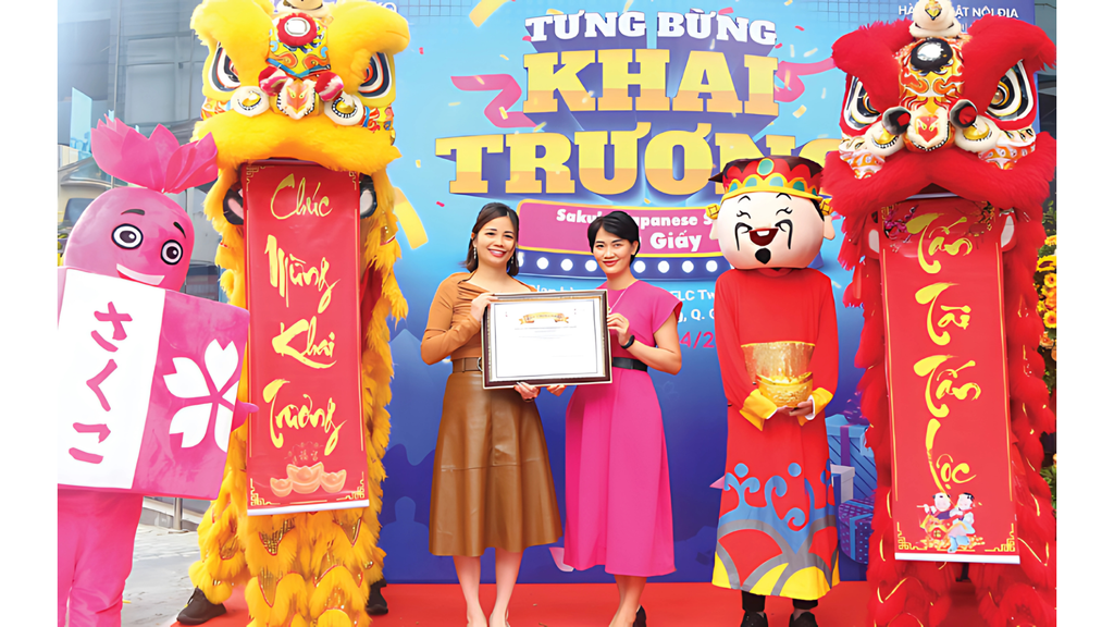 Sakuko đặt mục tiêu tăng độ phủ mạnh mẽ trong năm 2021.&nbsp;Hình ảnh chụp trước ngày 27/4/2021.