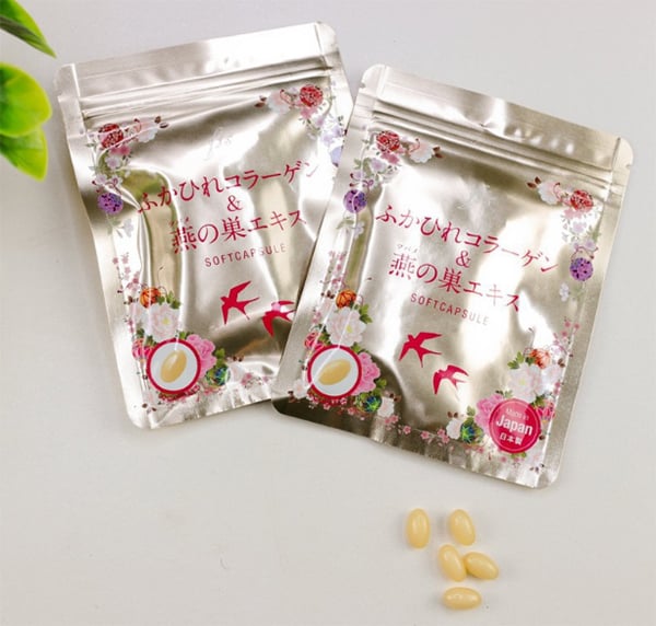 Viên Collagen tươi từ vây cá mập tổ yến Pasode tốt