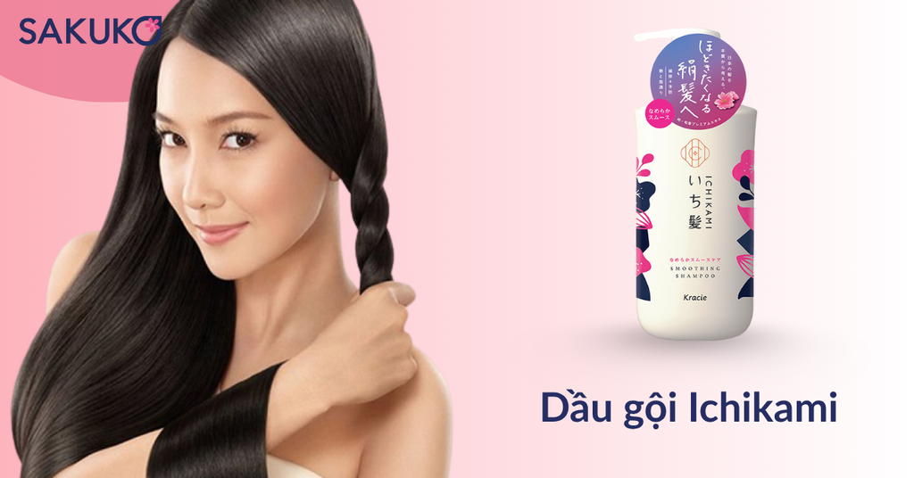 Dầu gội Ichikami suôn mượt